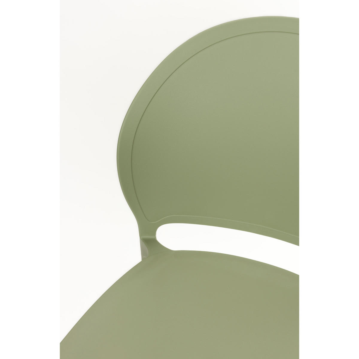 GARTENSTUHL Sjoerd Grün - 4 er Set - Grün, Kunststoff (45/82/52cm) - Housecraft Living