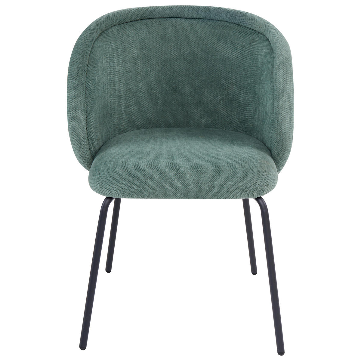 JÍDELNÍ ŽIDLE 2 ks sada Látka Světle zelená Sarasota - světle zelená, textil (60/79/60cm) - Beliani