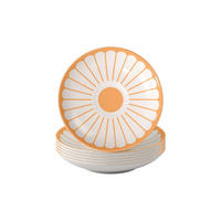 ESPRESSOUNTERTASSEN Fleur Couleur Soleil ø 11,7 cm 6er Set - Gelb, Keramik (11.7cm) - Villeroy & Boch