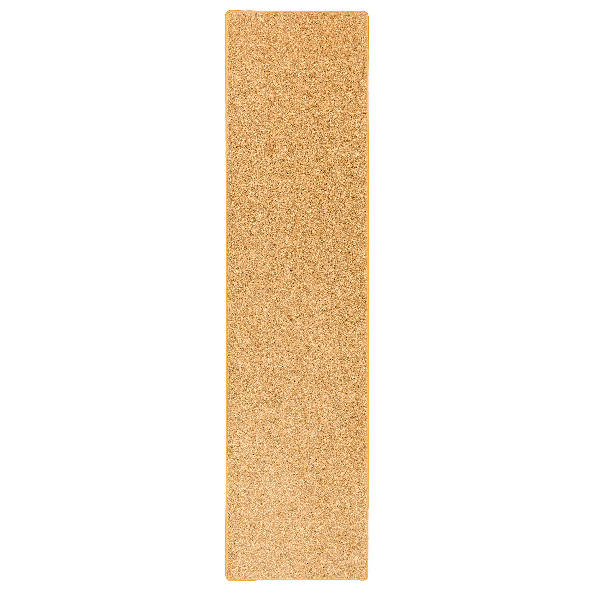 HOCHFLOR LANGFLOR TEPPICH LÄUFER COTTAGE - Currygelb, Textil (80/240cm) - Snapstyle