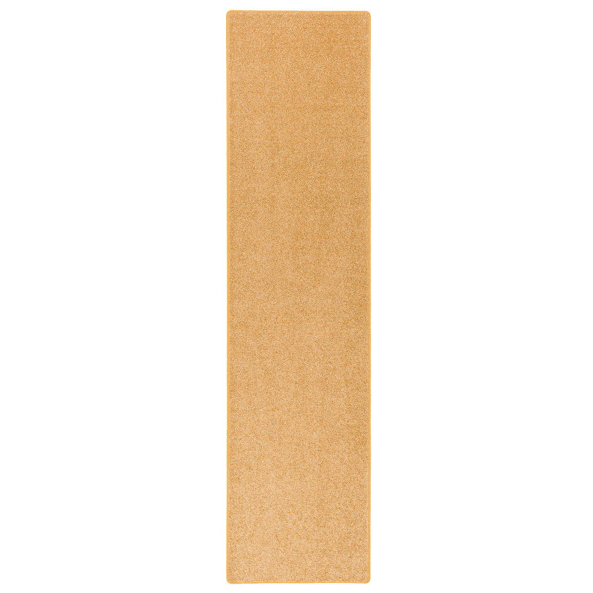 HOCHFLOR LANGFLOR TEPPICH LÄUFER COTTAGE - Currygelb, Textil (80/320cm) - Snapstyle