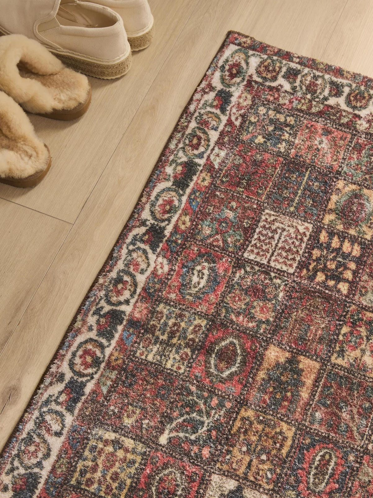 LÄUFER Mara Rot 80x240 cm - Rot, Textil (80/240cm) - benuta Pop