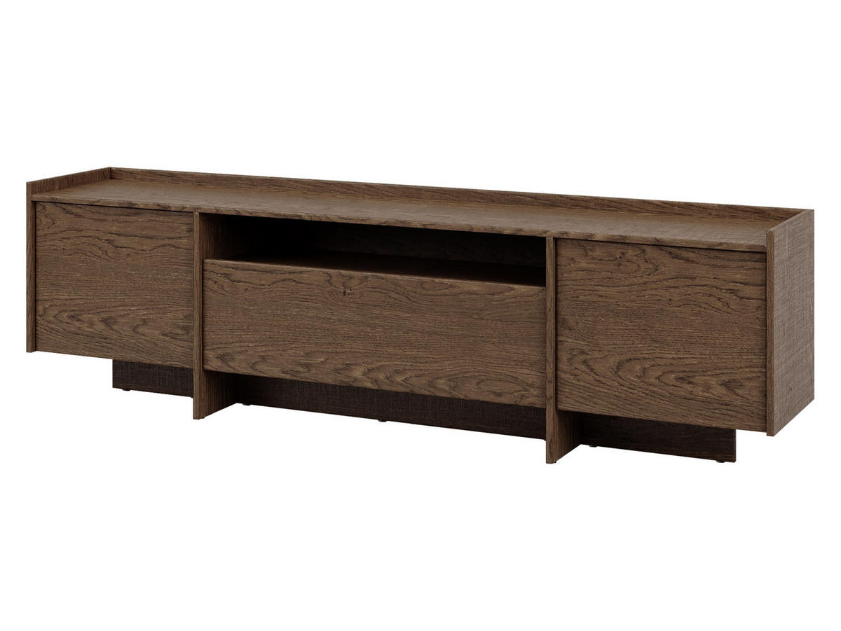 TV-LOWBOARD Japandi - Braun, Holzwerkstoff (197/58/38cm) - MIRJAN24