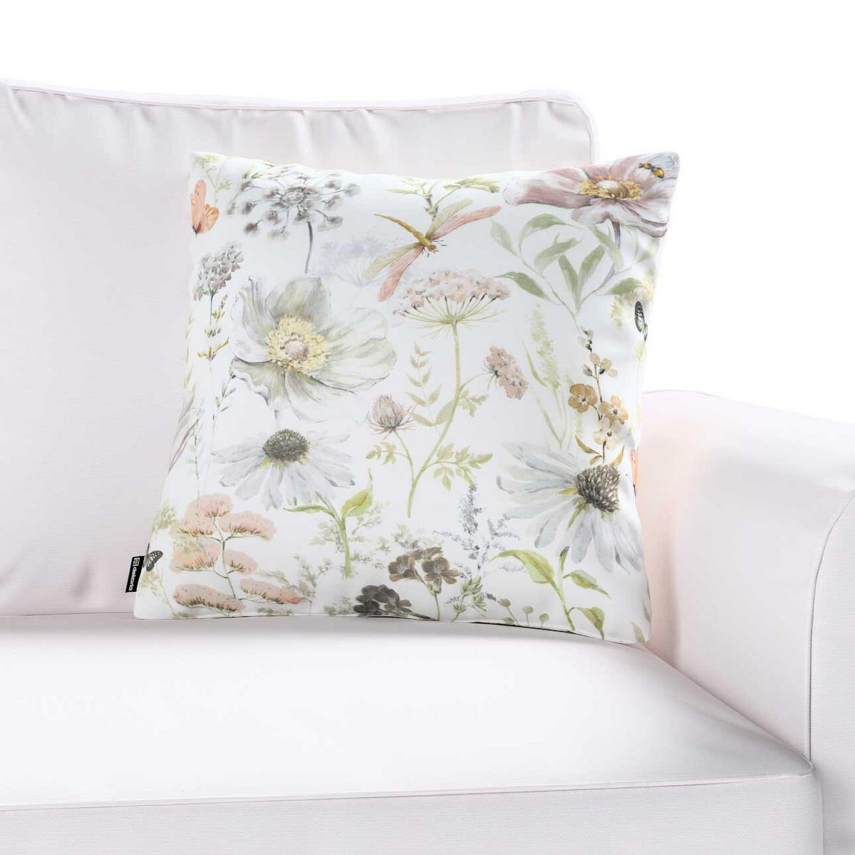 KISSENHÜLLE Arte beige, 43x43 cm - Beige, Textil (43/43cm) - Dekoria
