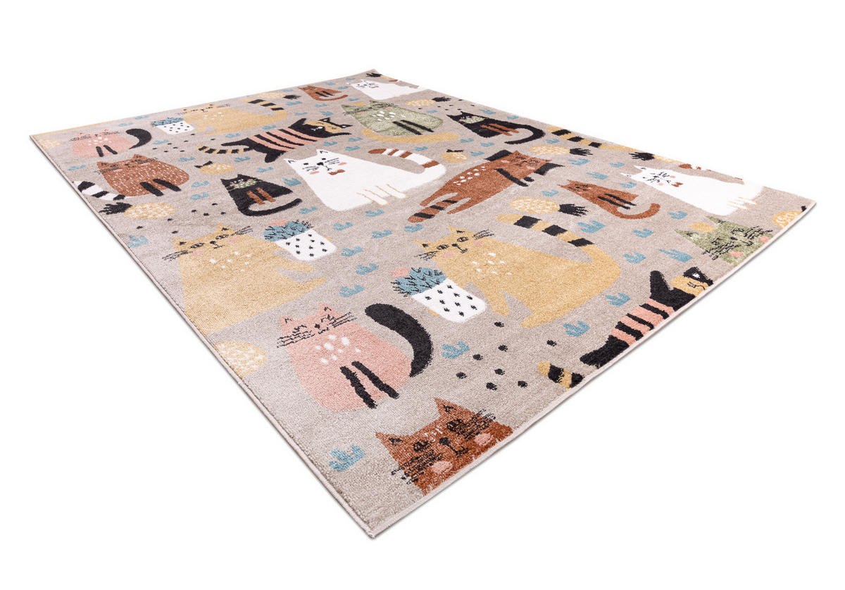 TEPPICH Fun 200/290 cm - Beige, Textil (200/290cm) - rugsX