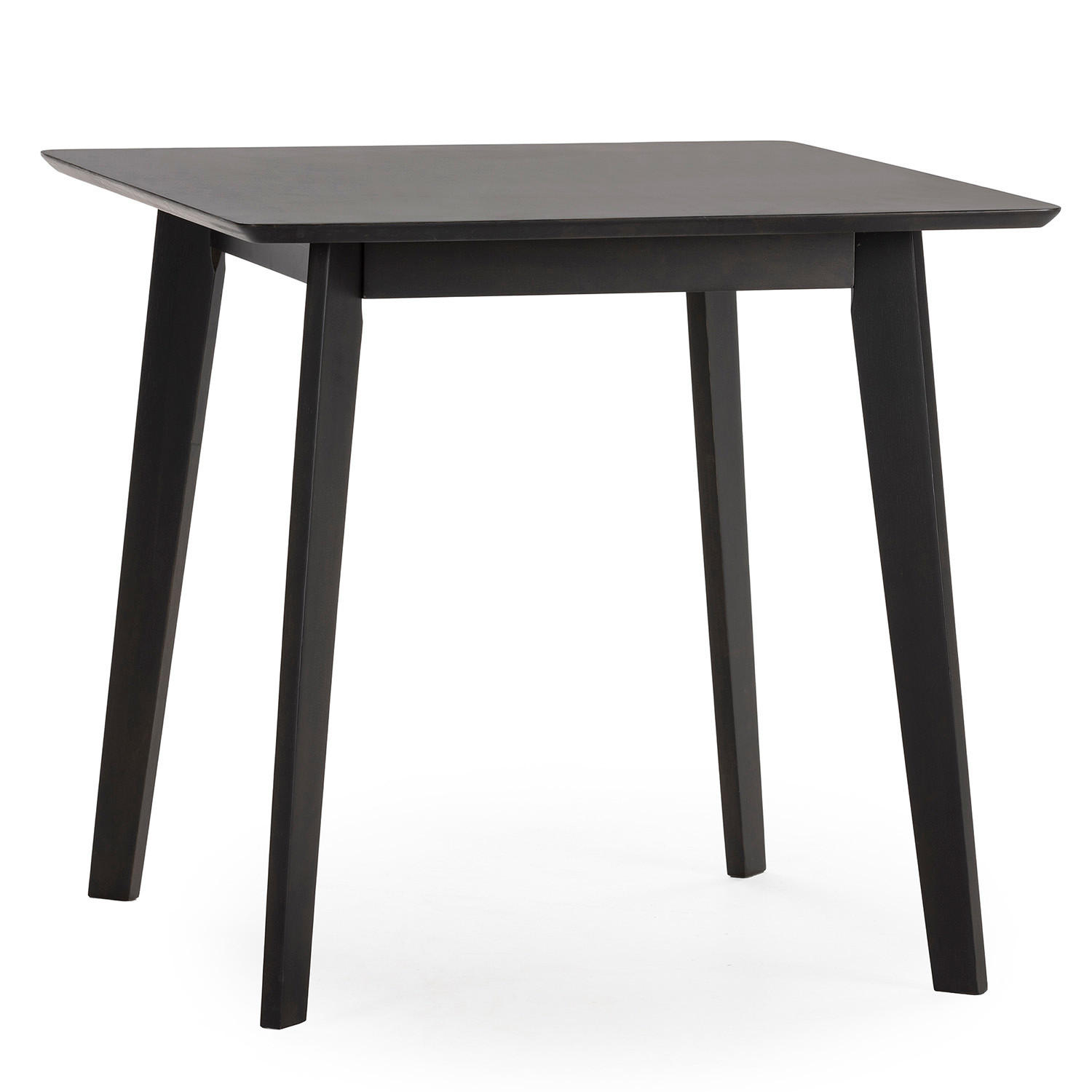 MASA DE MASA Pomago 80x80 cm, culoare negru