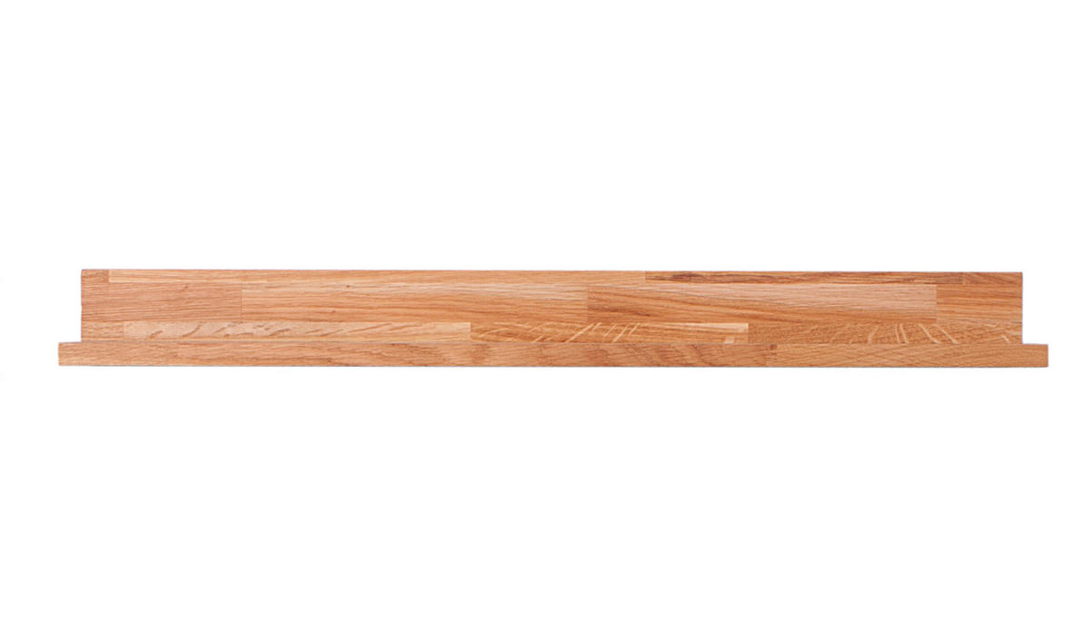 WANDBOARD Heidi geölt Eiche Eichenbraun 8x80x20cm - Eichefarben, Holz (80/8/20cm) - DELUKE