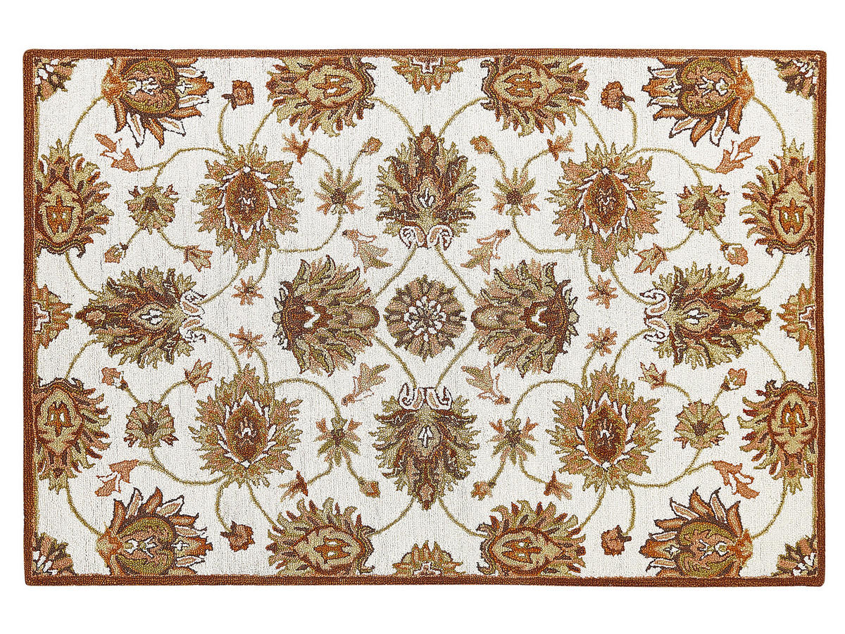 VINTAGE-TEPPICH Ezine 230/160 cm - Beige, Textil (160/230cm) - Beliani
