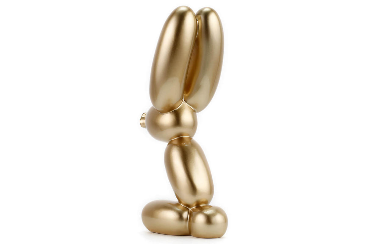 SKULPTUR Gold 18/32 cm - Goldfarben, Stein (0.85/32/11cm) - KUNSTLOFT