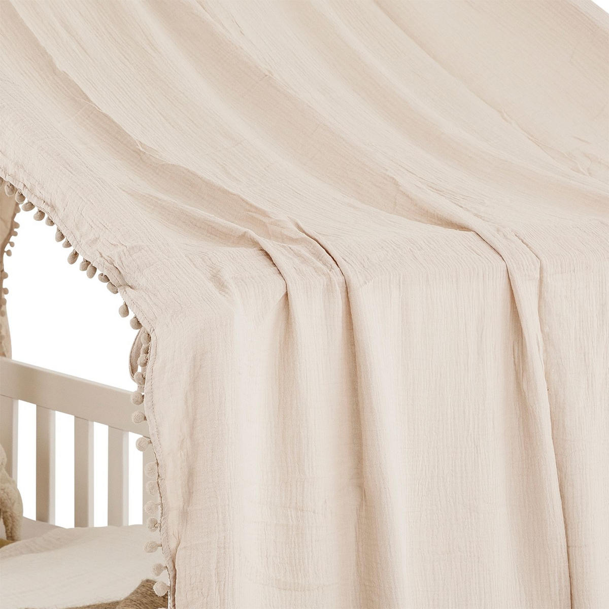HAUSBETT- HIMMEL LIAN - Beige, Textil - IDIMEX