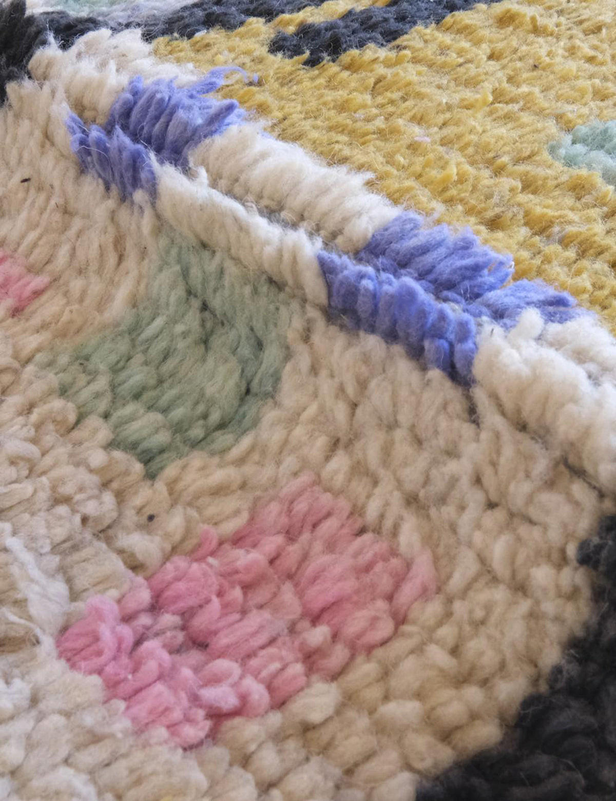 BERBERTEPPICH aus reiner Wolle 202x 307 cm - Multicolor, Naturmaterialien (202/307cm) - AFK Living