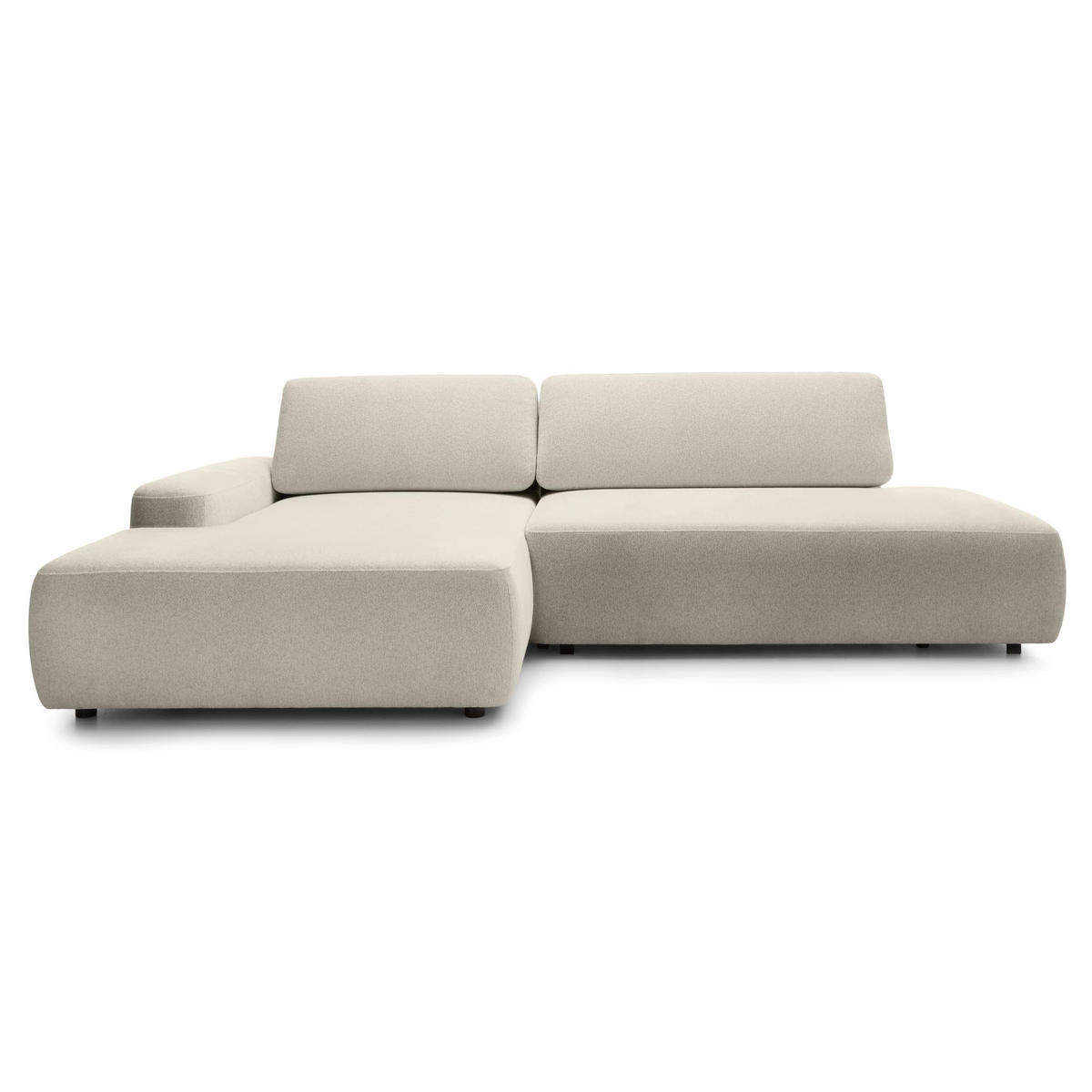 ECKSOFA Bamby Beige 276 cm - Beige, Textil (276/82/164cm) - Pillovely