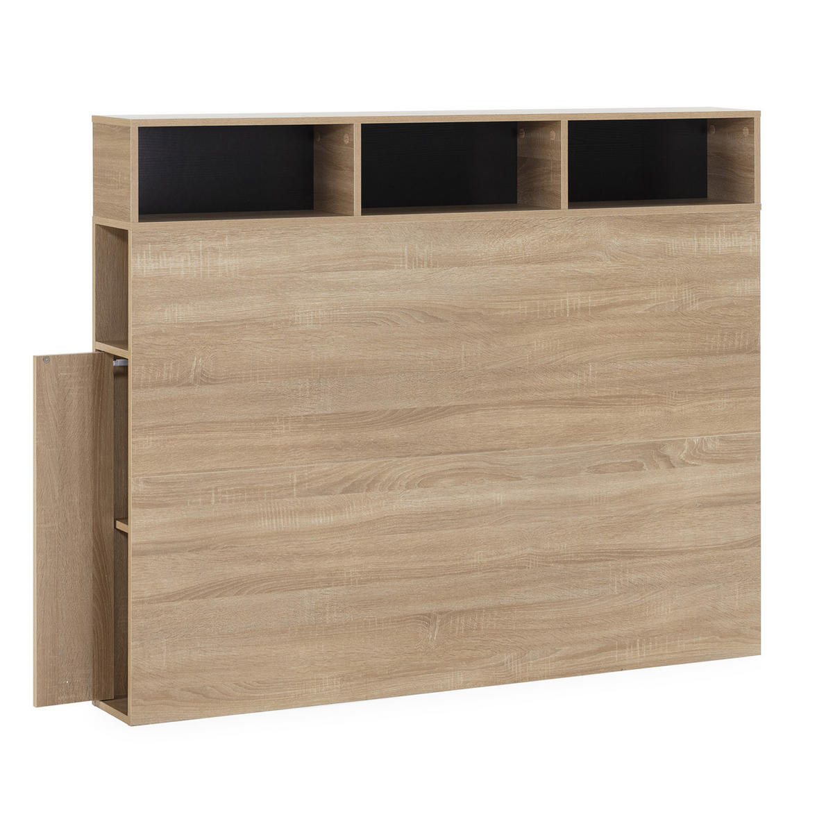 KOPFTEIL 165 cm Zeus, Eichenfarbe - Honigeiche, Holzwerkstoff (20/120/165cm) - VS Venta-stock