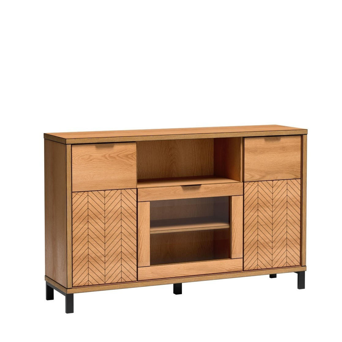 Masseno Kommode Eiche 158x90x40.6 cm