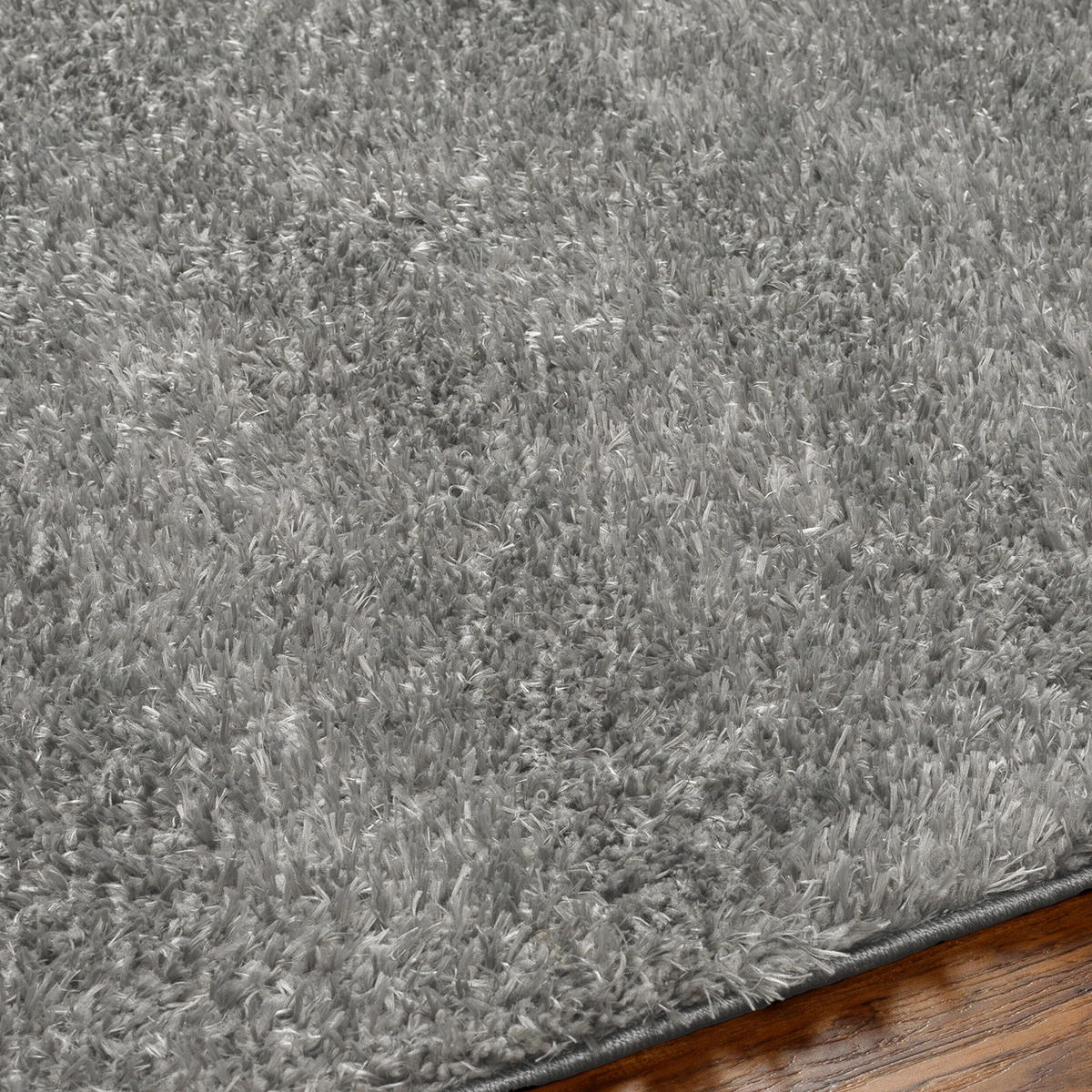 HOCHFLORTEPPICH 160/213 cm Grau - Dunkelgrau, Naturmaterialien/Textil (160/213cm) - LIVABLISS