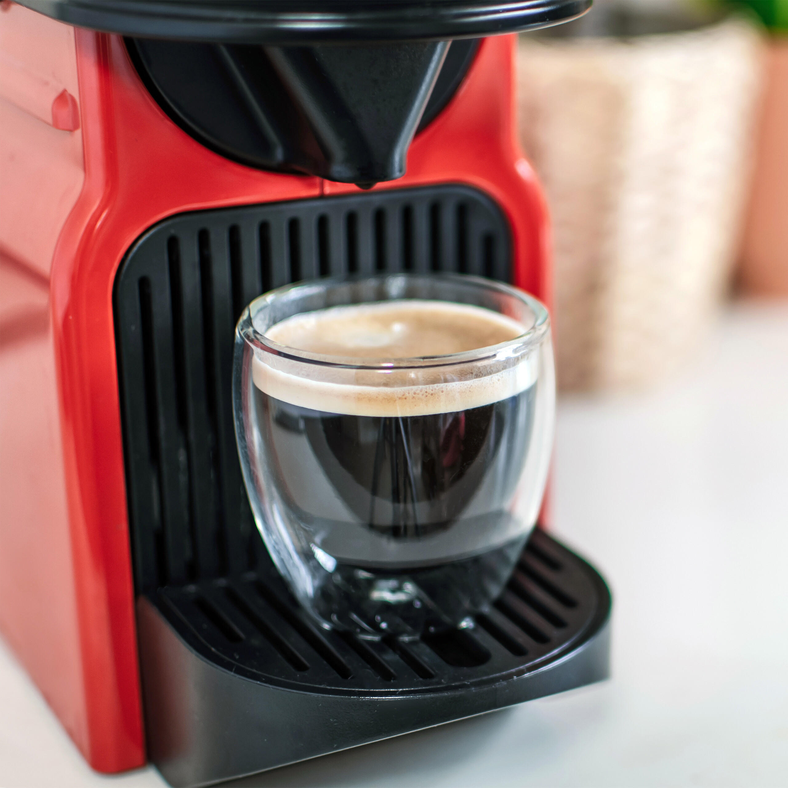 ESPRESSOGLÄSER 6er Set - Transparent, Glas (0.1L) - Relaxdays