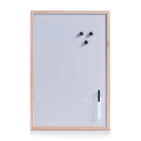 MAGNETWANDTAPEL Weiß 40/60 cm - Weiß, Metall (39.5/1.5/59cm)