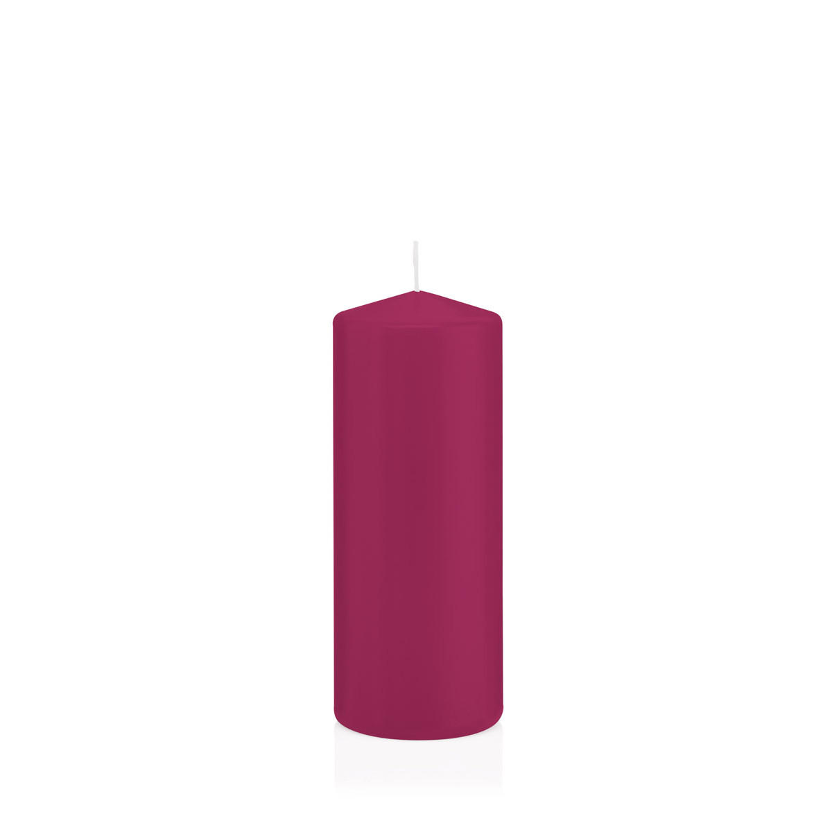 STUMPENKERZEN Cardinal Ø 58 x 150 mm, 16 Stück - Lila, Paraffin (6/15cm) - Wiedemann Kerzen