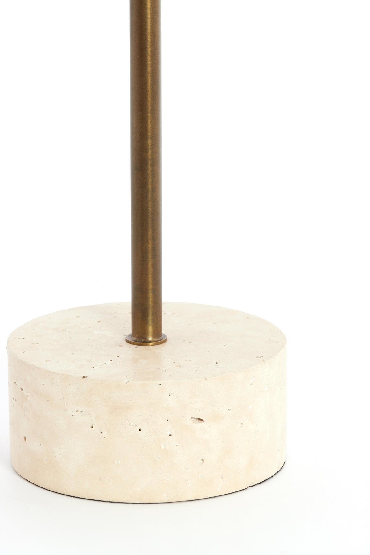 BEISTELLTISCH Civita Braun 41/41/53 cm - Braun, Stein (41/41/53cm) - Light & Living