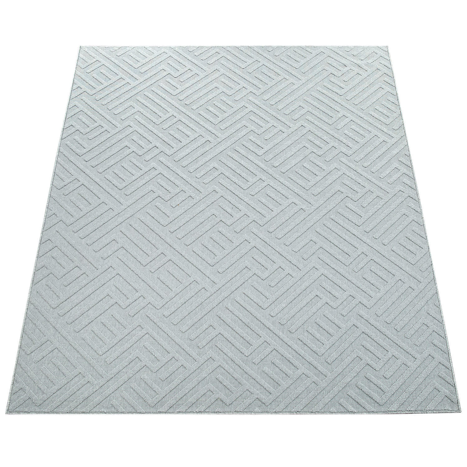 OUTDOORTEPPICH 80/150 cm Namur 326 - Weiß, Textil (80/150cm) - Paco Home