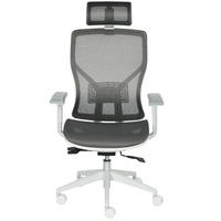 BÜROSTUHL, Armlehne, Mesh-Stoff - Grau, Kunststoff (65/128/67cm) - Vinsetto