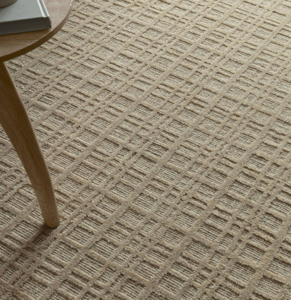 TEPPICH handgewebt Naturfaser HATCHY Beige 200 x 290 cm - Beige, Naturmaterialien (200/290cm) - Novatrend