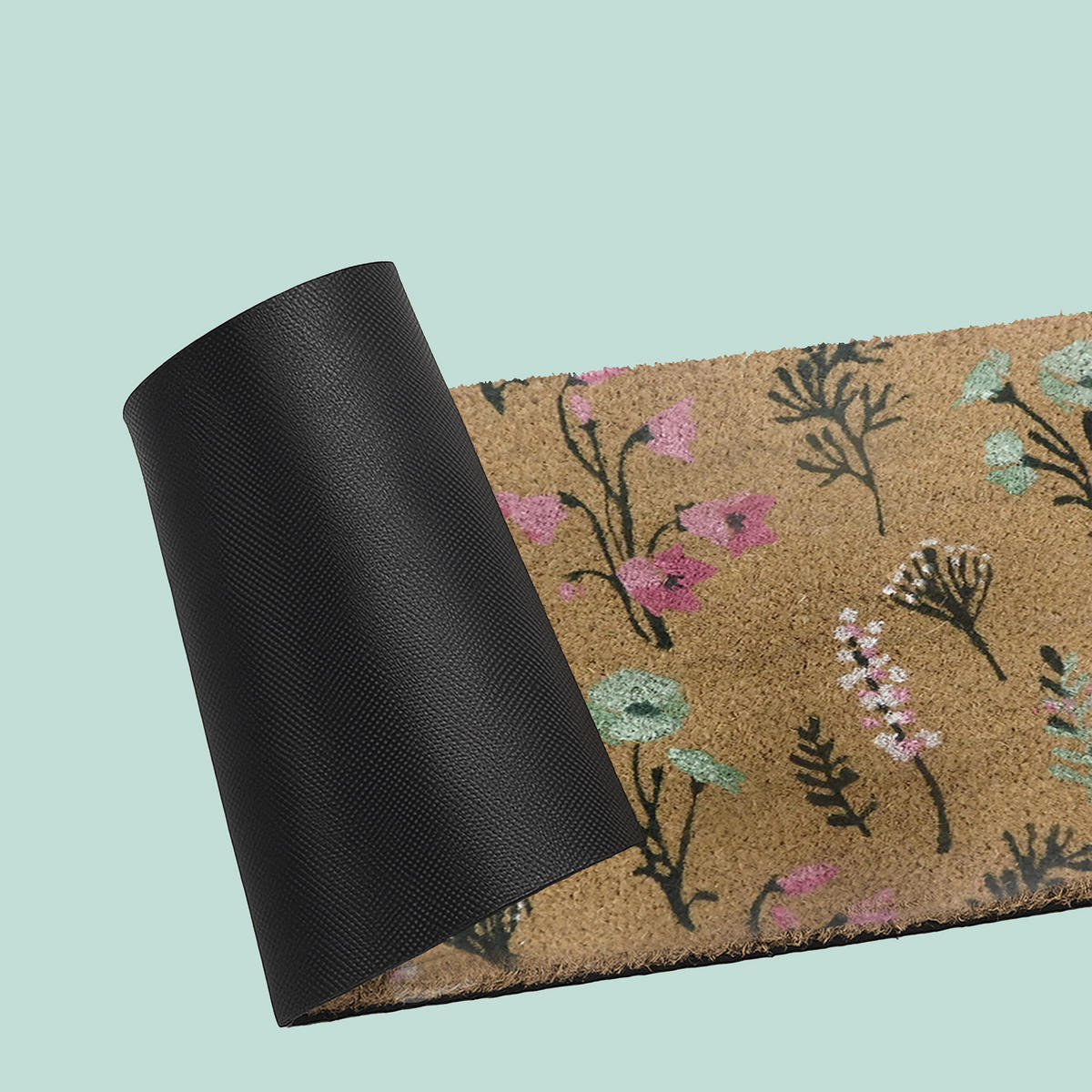 ROHOŽ - viacfarebná, textil/plast (60/40cm) - Relaxdays