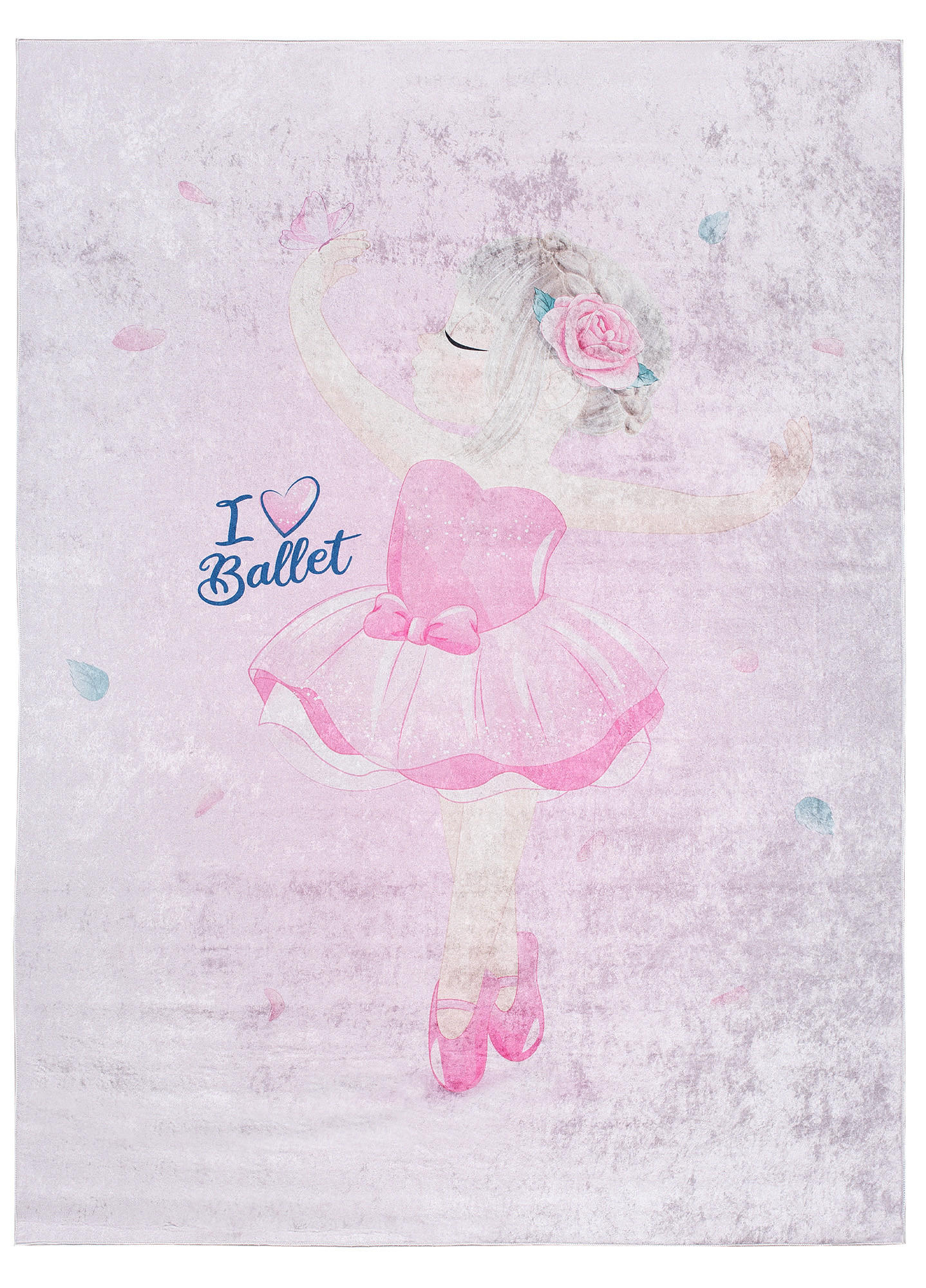 TEPPICH EMMA Rosa 120/170 cm - Rosa, Kunststoff (120/170cm) - Tapiso