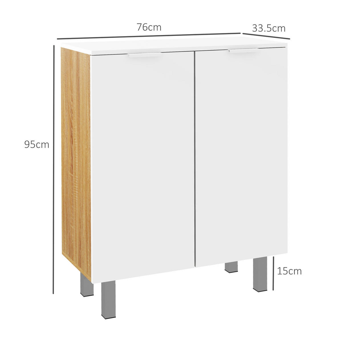 SCHUHREGAL,5 Ablagen Soft-Close für 15–20 Paar,hochglanzweiß - Weiß, Holzwerkstoff (76/95/33.5cm) - Vallsero