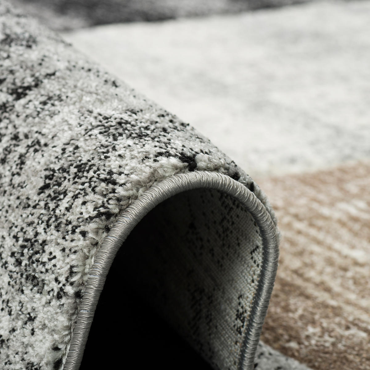 DESIGNER TEPPICH MAUI MODERN MELIERT - Beige, Textil (80/150cm) - Pergamon