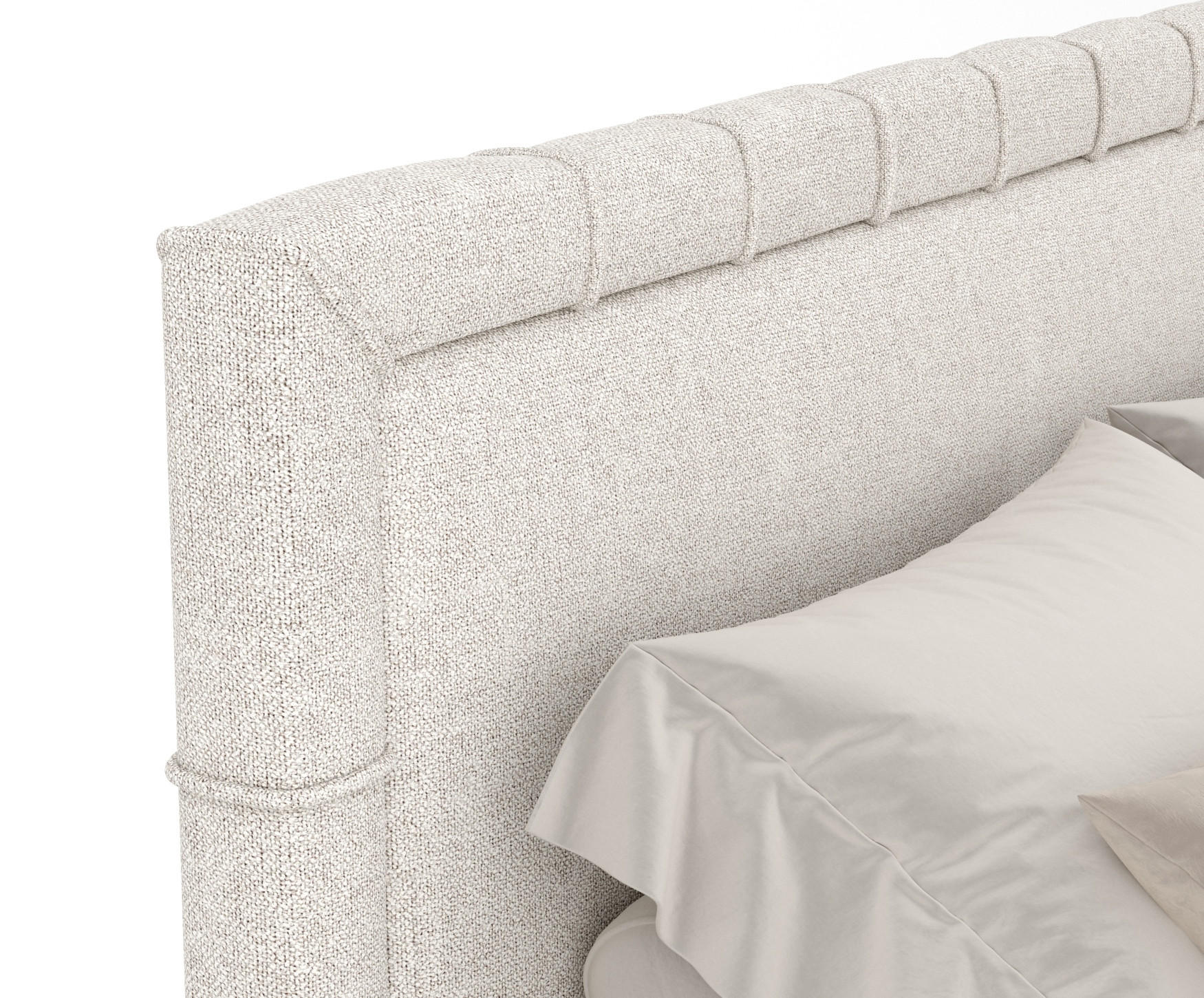 Thumbnail - Maison de Reve Boxspringbett, Beige, Textil, Buche, Kiefer, H3, Höhe ca. 36 cm, 180x200 cm, FSC 100%, Made in EU, Oeko-T...