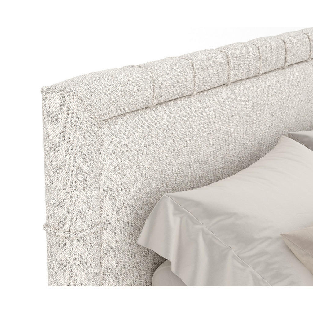 Thumbnail - Maison de Reve Boxspringbett, Beige, Textil, Buche, Kiefer, H3, Höhe ca. 36 cm, 200x200 cm, FSC 100%, Made in EU, Oeko-T...