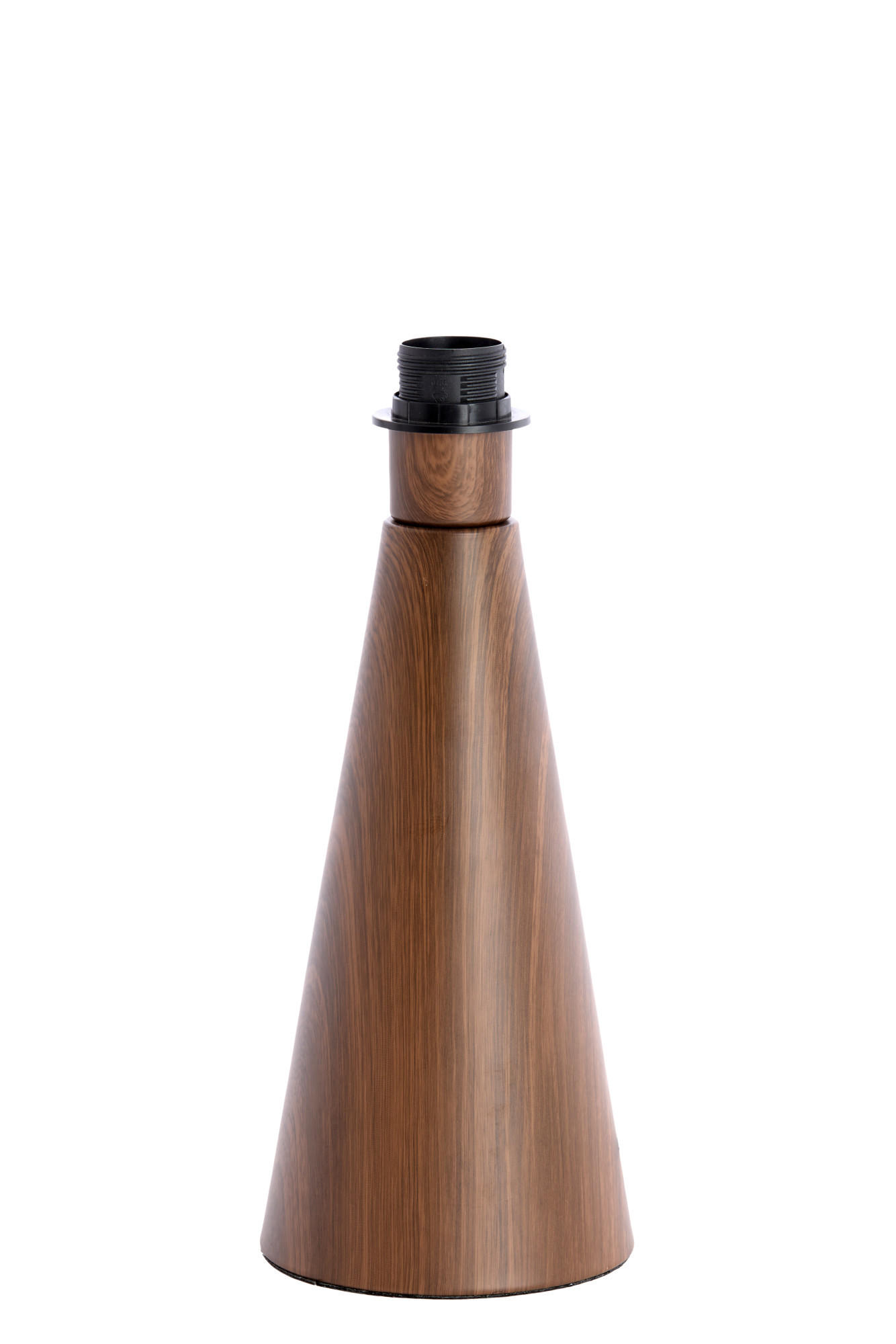 LAMPENFUSS Dinan Braun Ø13,5/33,5 cm - Dunkelbraun, Metall (13.5/13.5/33.5cm) - Light & Living