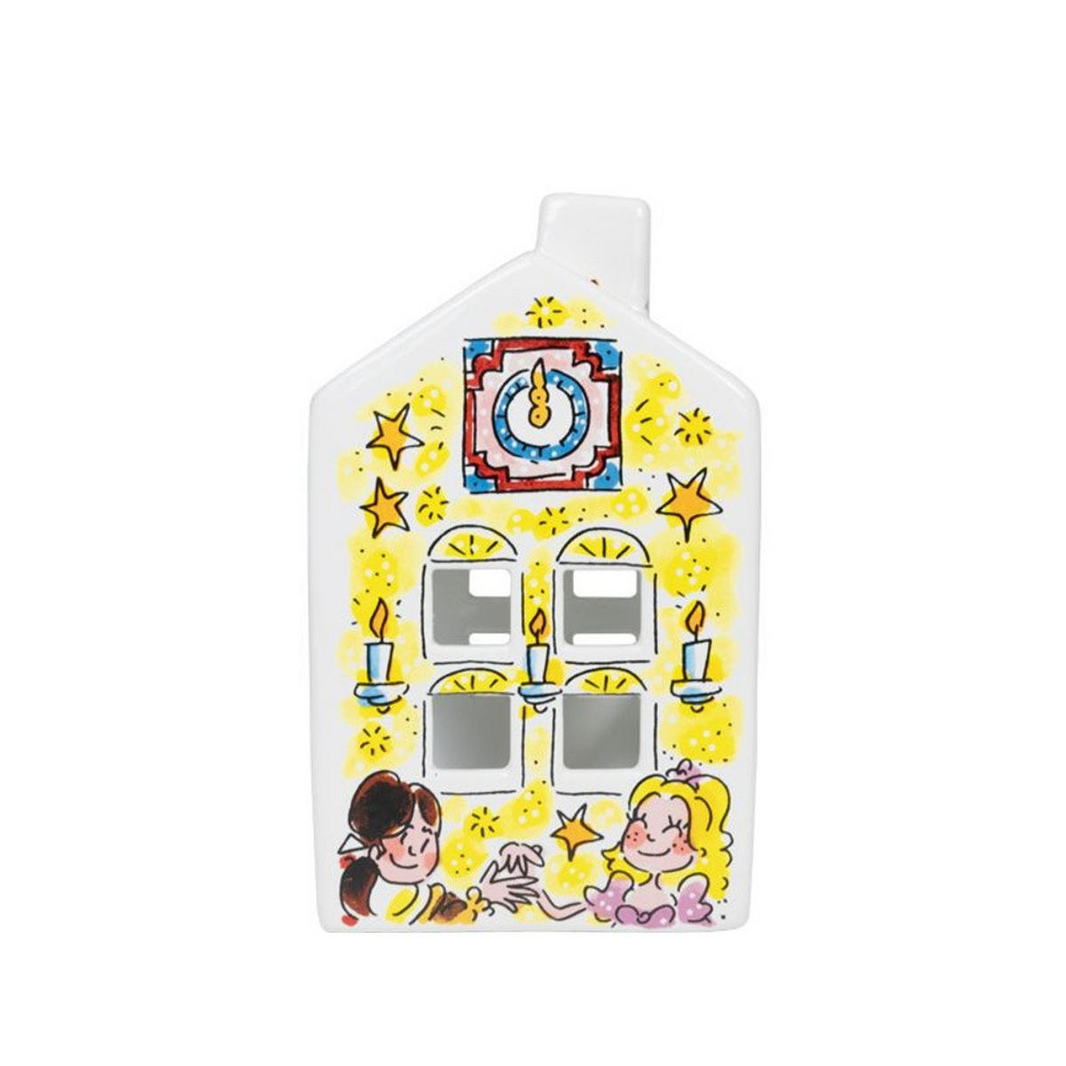 TEELICHTHALTER Aschenputtel in Bunt - 14,5cm - Multicolor, Keramik (8.5/14.5/8.3cm) - Blond Amsterdam