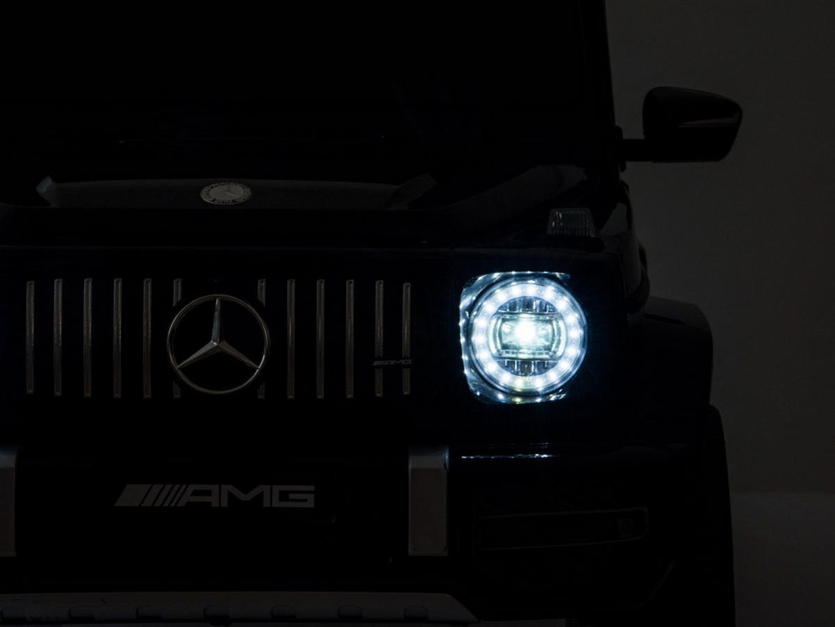 KINDER ELEKTROAUTO Mercedes G63 grau - Grau, Kunststoff (106/62/54cm) - TPFLiving