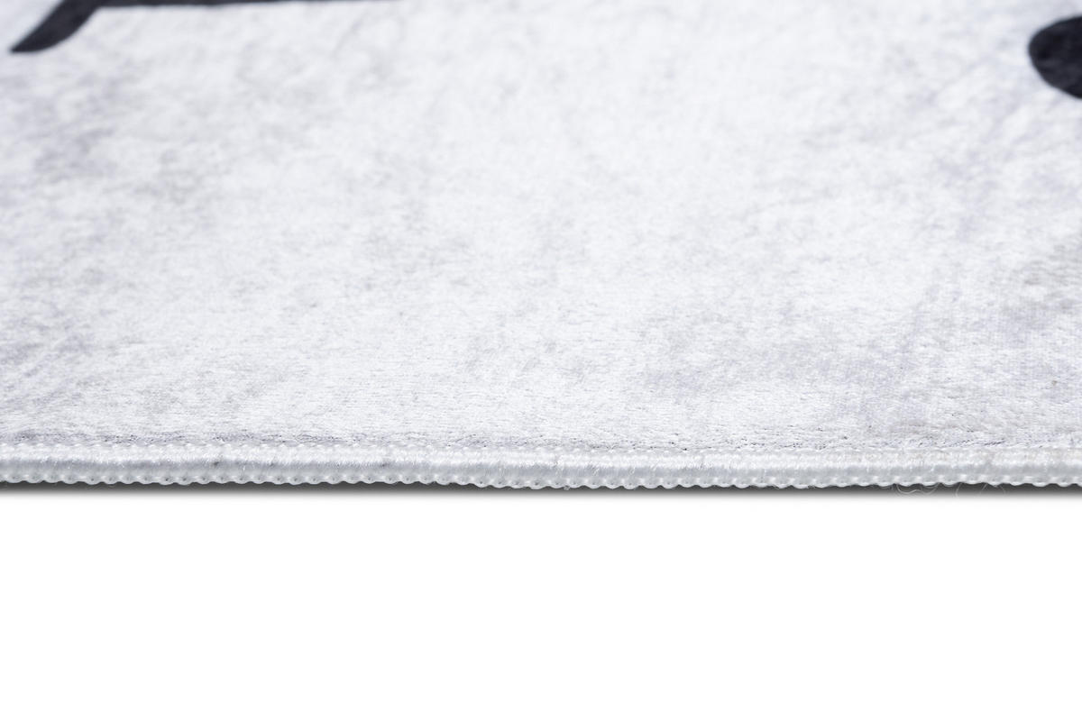 TEPPICH EMMA Grau 120/170 cm - Grau, Kunststoff (120/170cm) - Tapiso