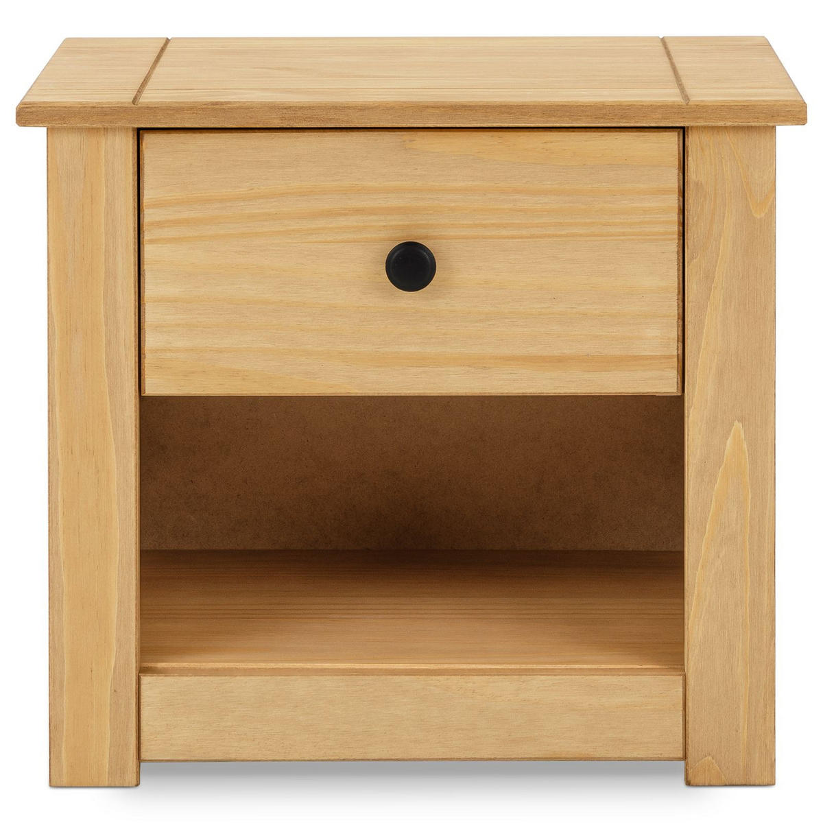 NACHTTISCH CANCUN - Braun, Holz (46/40/40cm) - IDIMEX