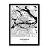 POSTER Stockholm - Schweden A3 Rahmenlos - Klar, Papier (29.7/5/42cm) - Nacnic