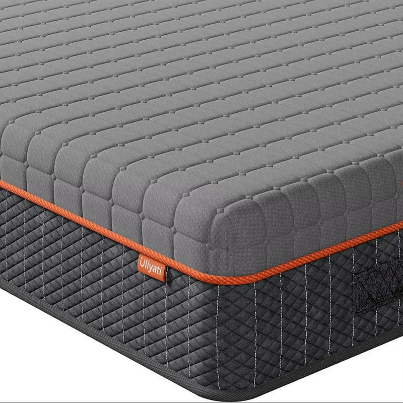 GELSCHAUMMATRATZE 90x200 cm, Höhe ca.: 16 cm, H2 + H3 = mittel + fest - Grau, Textil (90/200cm) - Bextsrack