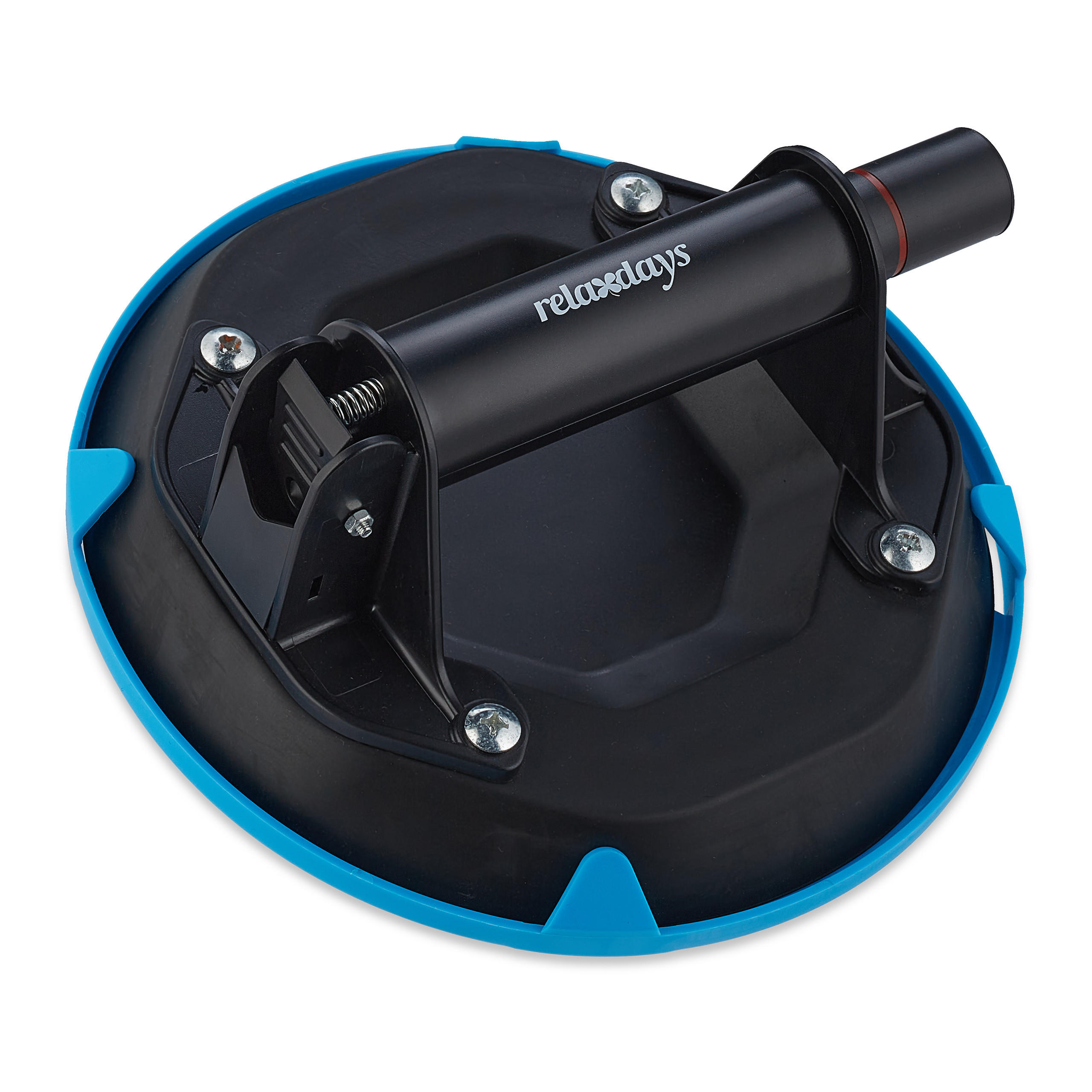 SAUGHEBER - Schwarz, Kunststoff (21/21/10cm) - Relaxdays