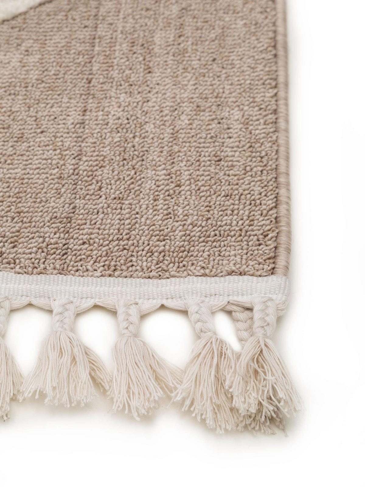 KINDERTEPPICH Kinderteppich Momo Beige I - Beige, Textil (90/1cm) - KUNSTLOFT