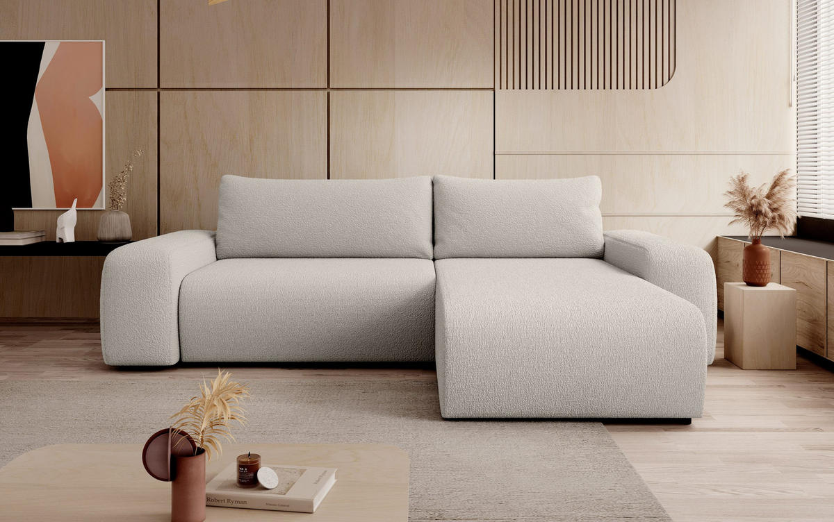 ECKSOFA Bornim Universelle Creme (Anthology 1) - Creme, Textil (294/185cm) - Fedve