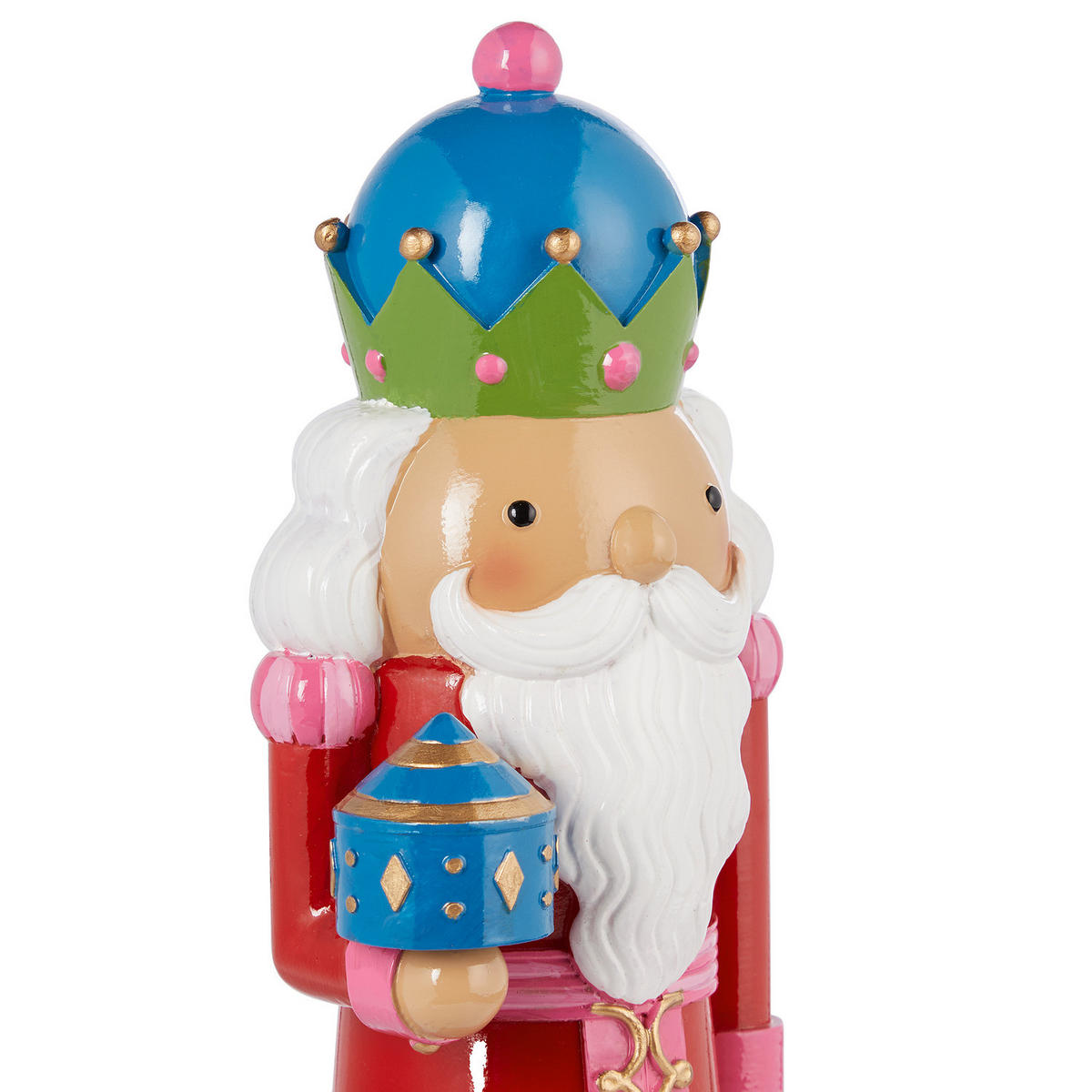 DEKOFIGUR X-Mas König - Rot, Stein (7/20/8cm) - Butlers