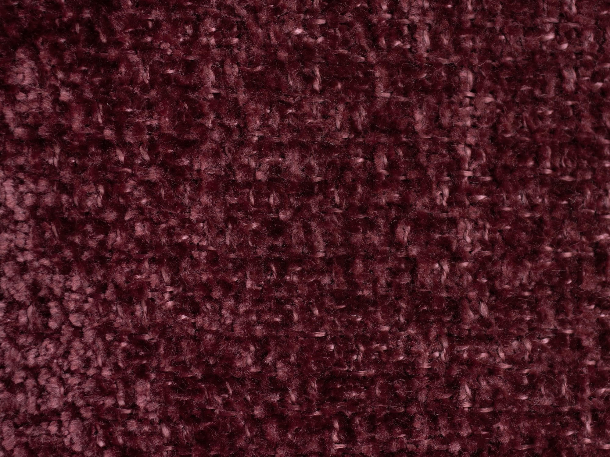 SOFAELEMENT Rechts Chenille Stoff Rot - Bordeaux/Schwarz, Holzwerkstoff/Kunststoff (179/70/113cm) - Makamii