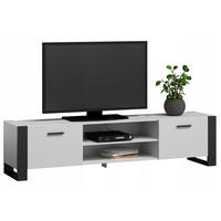 FERNSEHKOMMODE ALBA Weiß 185/43,6/50 cm - Weiß, Holzwerkstoff (185/50/43.6cm) - Matkam Möbel