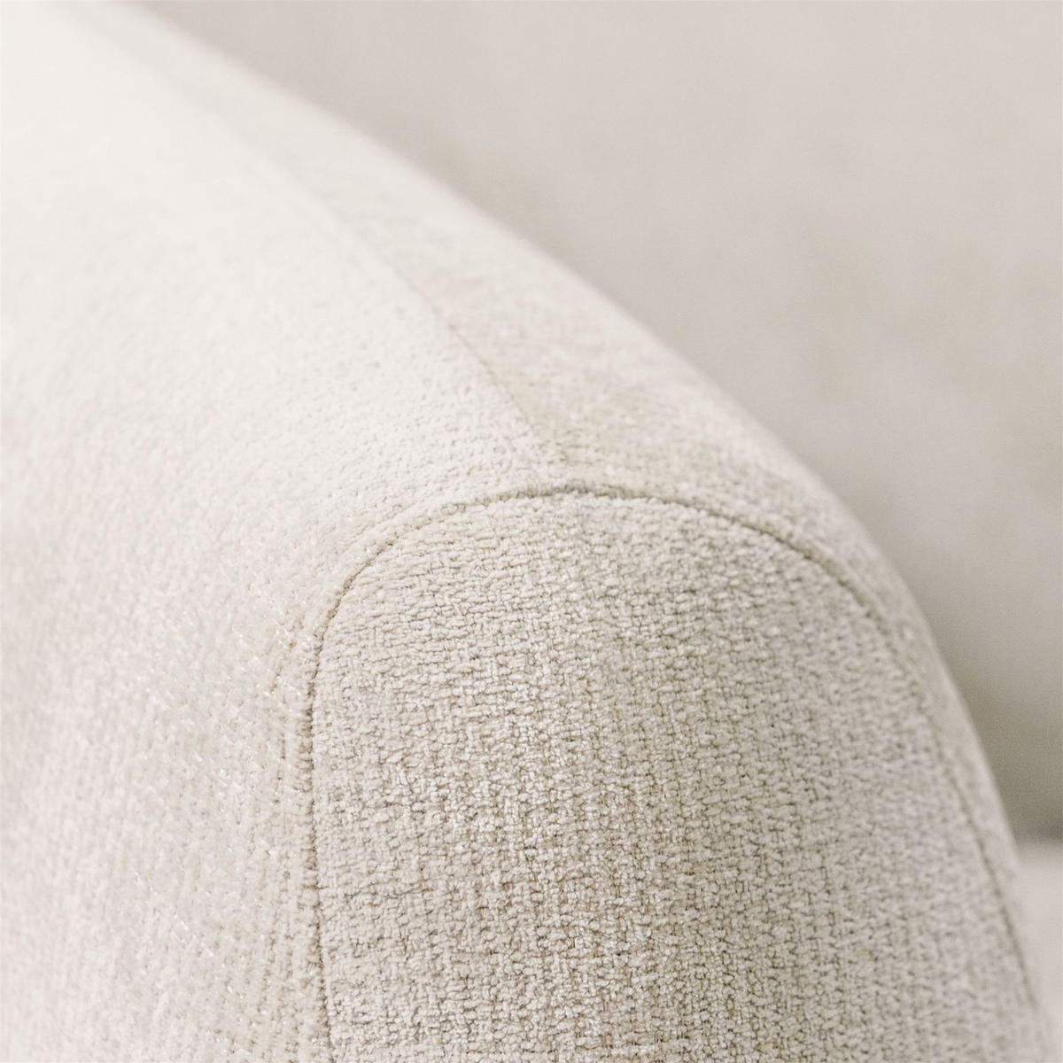 ECKSOFA Babette - Creme, Holzwerkstoff/Textil (242/188cm) - Fun Möbel