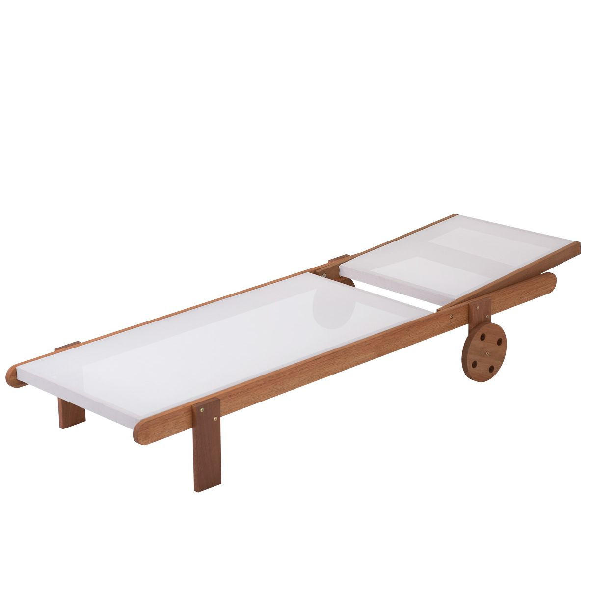 SONNENLIEGE saïgon Ekru - Beige, Metall (71/80/193cm) - Habitat Garten