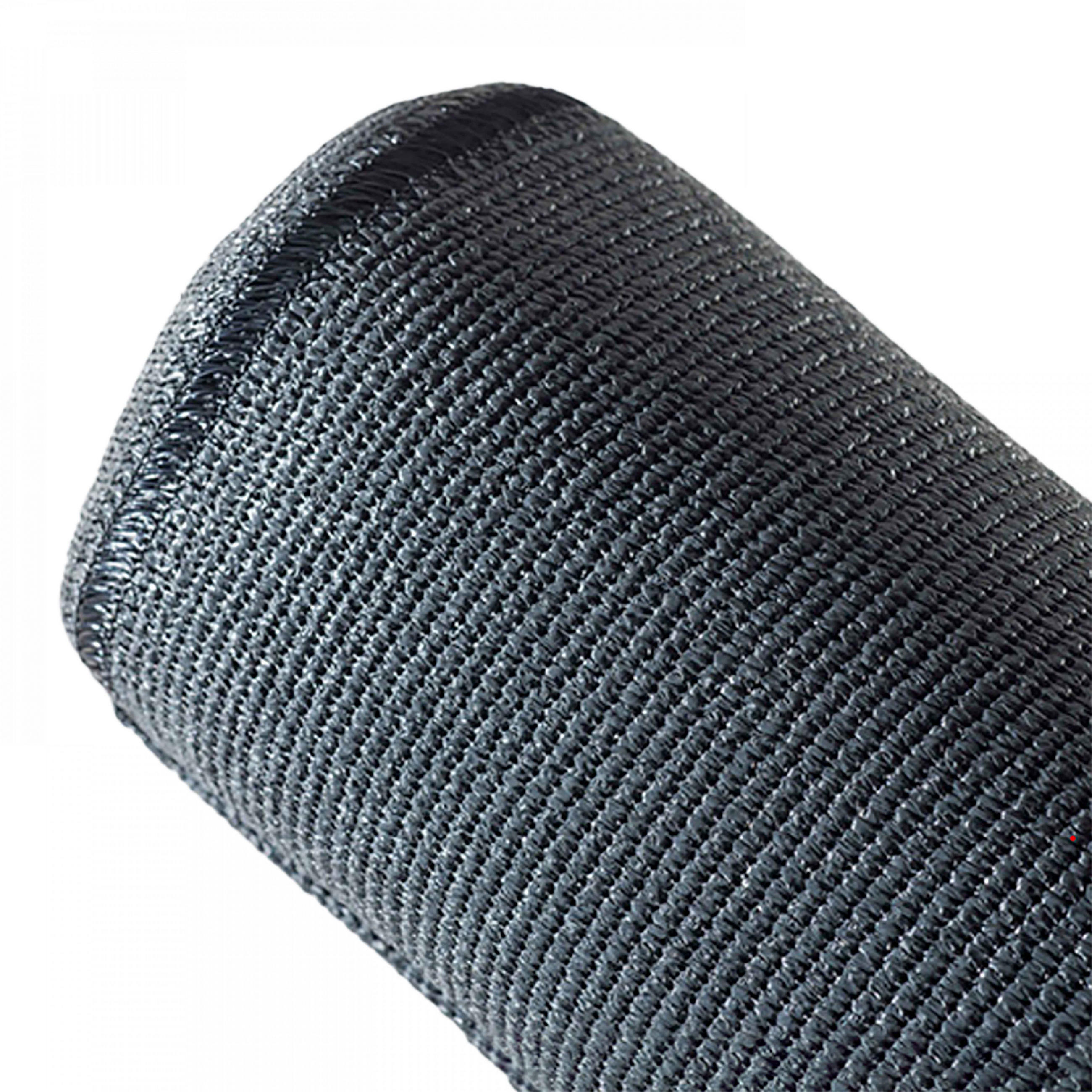 SICHTSCHUTZ 1,50x10m, Bedeckung 100 %, Grau - Grau, Textil (150/150cm) - Oviala