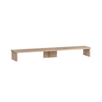MONITORSTÄNDER für Schreibtisch Fox Large 13x110x20 cm für 2 Bildschirme Eiche - Eichefarben, Holz (20/110/13cm) - PROREGAL