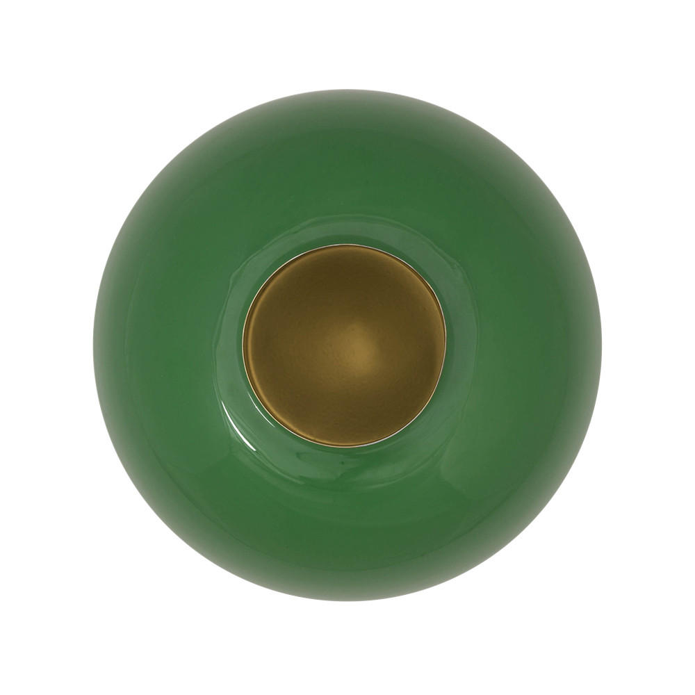 VASE Metal grün 23 cm - Jadegrün, Metall (23cm) - Pip Studio